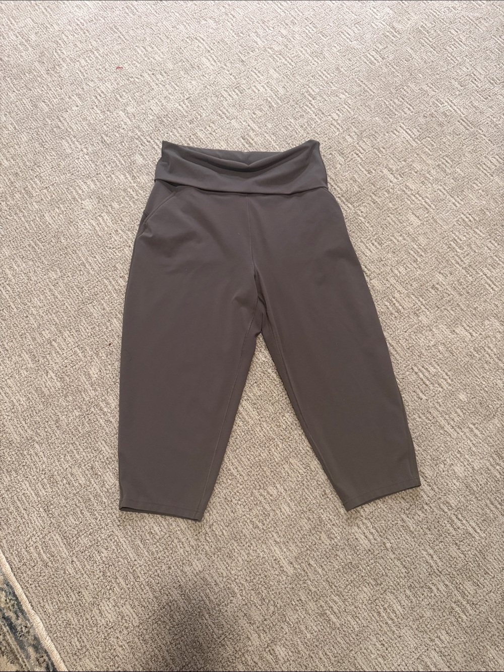 Lululemon pants foldover waist